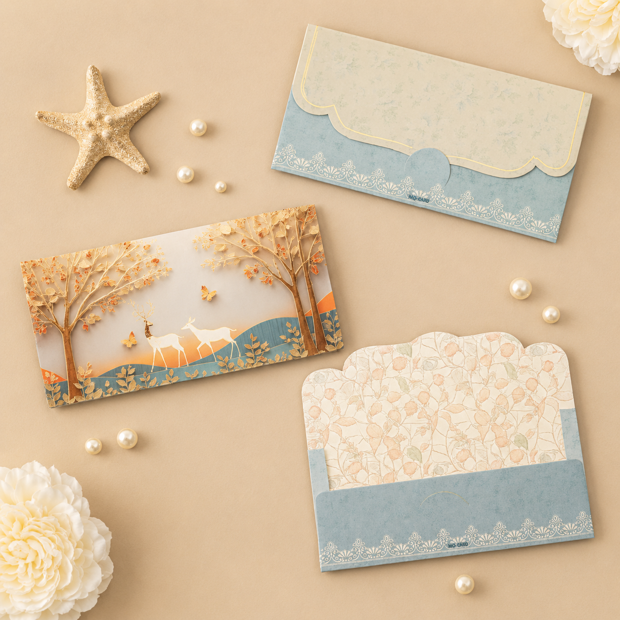 Shagun Envelope for Cash Gifting – Premium Traditional Design by SK Prints (Pack of 10) 